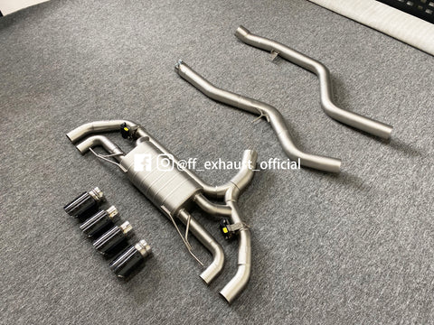 Mise à niveau du système d'échappement sport à soupapes B48 BMW G20 330i/330e 