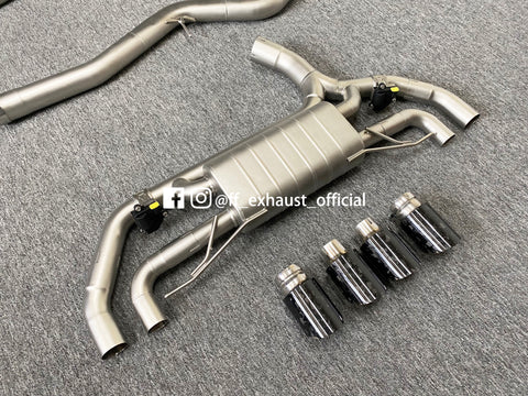 Mise à niveau du système d'échappement sport à soupapes B48 BMW G20 330i/330e 