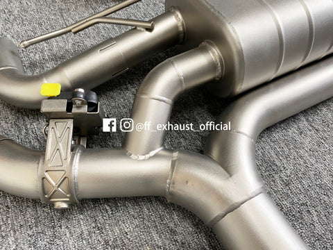 Mise à niveau du système d'échappement sport à soupapes B48 BMW G20 330i/330e 