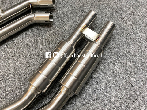 Mise à niveau du système d'échappement sport à soupapes Audi C8 S6/S7 