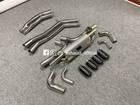 Upgrade der Porsche 9YA Cayenne Ventil-Sportauspuffanlage 