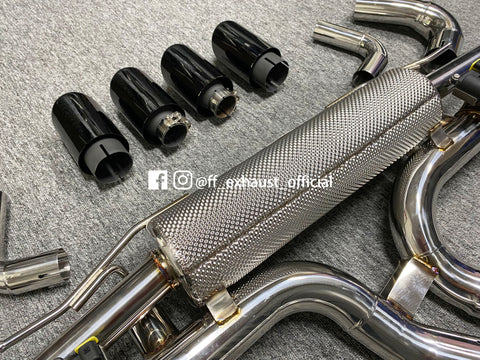 Upgrade der Porsche 9YA Cayenne Ventil-Sportauspuffanlage 