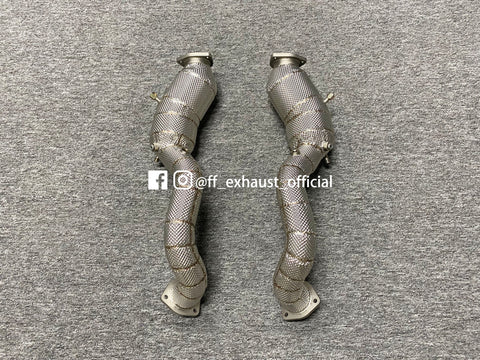 Upgrade Porsche 718 Cayman GT4/Spyder RS Downpipes