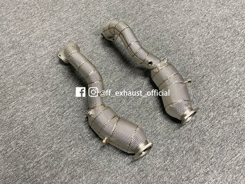 Upgrade Porsche 718 Cayman GT4/Spyder RS ​​Downpipes 