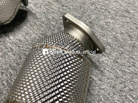 Upgrade Porsche 718 Cayman GT4/Spyder RS ​​Downpipes 