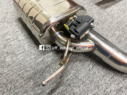 Mise à niveau du système d'échappement sport à soupapes Volkswagen Golf GTI MK7/7.5 