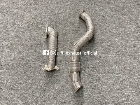 Mise à niveau du tuyau de descente et du tuyau avant de la Honda FK8/FL5 Civic Type R 