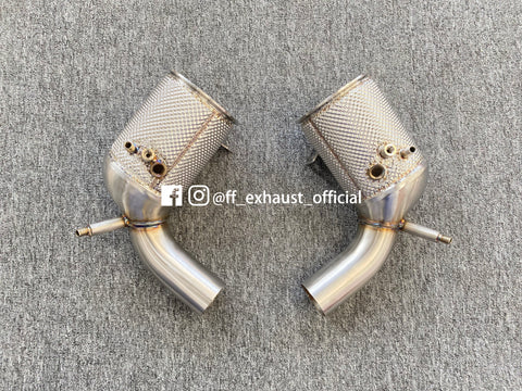 Rüsten Sie die Downpipes des Porsche 911 992 Carrera S/4S/GTS auf 