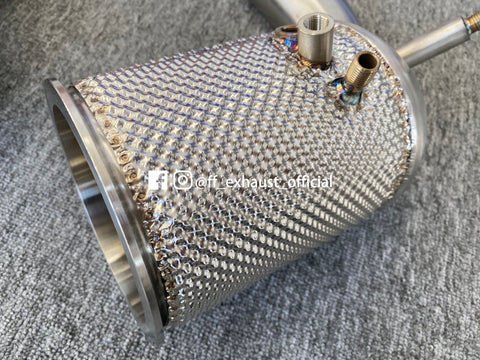 Rüsten Sie die Downpipes des Porsche 911 992 Carrera S/4S/GTS auf 