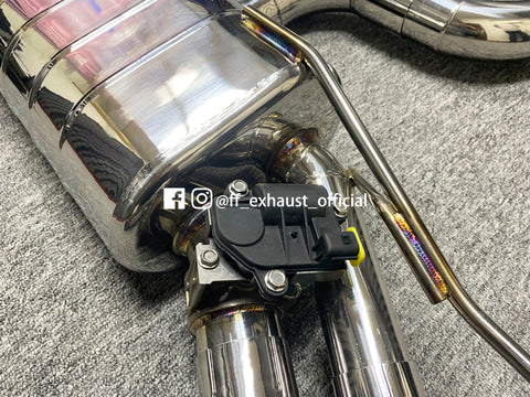 Mise à niveau du système d'échappement sport à soupapes Audi S3 8V 