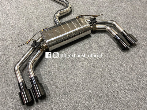Mise à niveau du système d'échappement sport à soupapes Audi S3 8V 