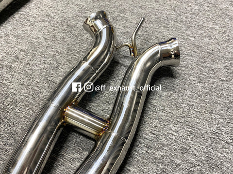 Mise à niveau du système d'échappement sport à soupapes de la Porsche 971 Panamera S/4S 