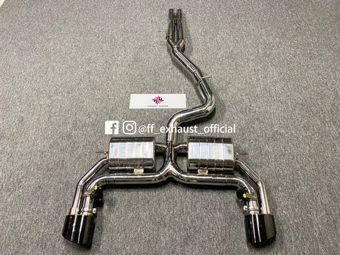 Mise à niveau du système d'échappement sport à soupapes Audi RS3 8V 