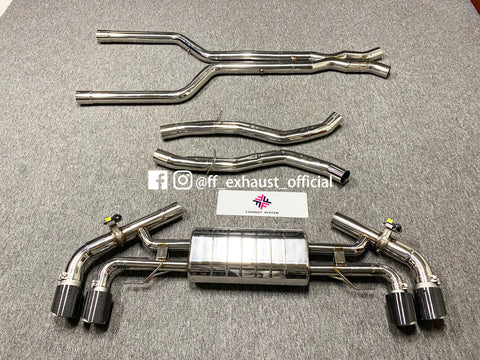 Mise à niveau du système d'échappement sport à soupapes BMW F95 X5M/F96 X6M 