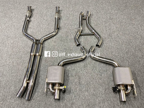 Upgrade MB AMG W205 C43/C400/C450 Ventil-Sportauspuffanlage 