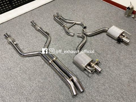 Upgrade MB AMG W205 C43/C400/C450 Ventil-Sportauspuffanlage 
