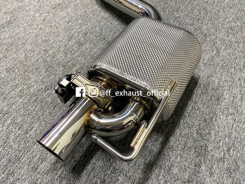 Upgrade MB AMG W205 C43/C400/C450 Ventil-Sportauspuffanlage 