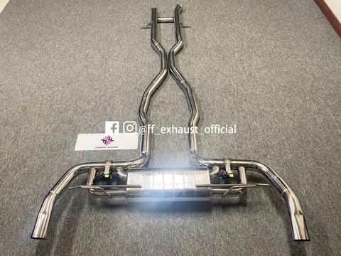 Upgrade MB AMG W166 GL63/GLE63/GLS63 Ventil-Sportauspuffanlage 