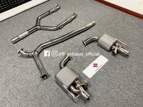 Upgrade MB AMG W213 E43/E400/E450 Ventil-Sportauspuffanlage 
