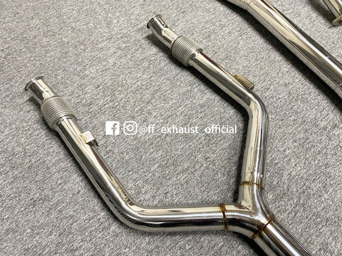 Upgrade MB AMG W213 E43/E400/E450 Ventil-Sportauspuffanlage 