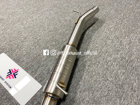 Upgrade Volkswagen Golf R MK8 Valved Sport Exhaust System