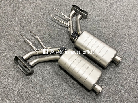 Mise à niveau du système d'échappement sport à soupapes MB AMG W463 G500/G550/G63 
