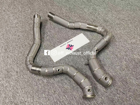 Upgrade MB AMG GT GTS GTR GTC M178 Downpipes