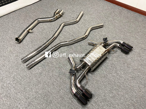 Mise à niveau du système d'échappement sport à soupapes de la BMW G42 M240i 