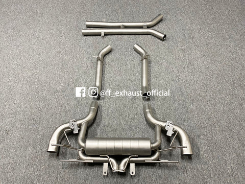 Mise à niveau du système d'échappement sport à soupapes MB AMG GT/GTS/GTR/GTC 