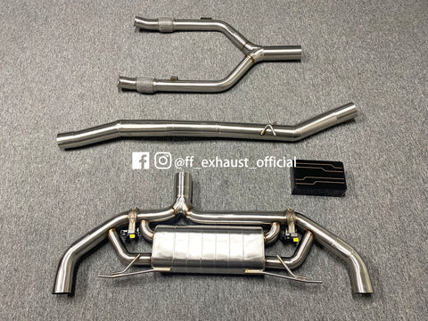 Upgrade MB AMG X253 GLC43 Ventil-Sportauspuffanlage 