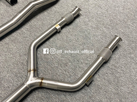 Upgrade MB AMG X253 GLC43 Ventil-Sportauspuffanlage 