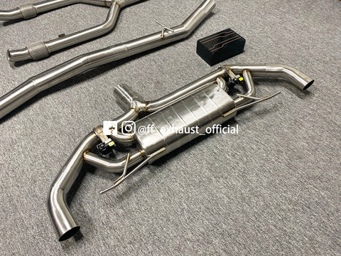 Upgrade MB AMG X253 GLC43 Ventil-Sportauspuffanlage 