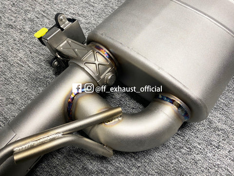 Mise à niveau du système d'échappement sport à soupapes de la Volkswagen Golf GTI MK8 