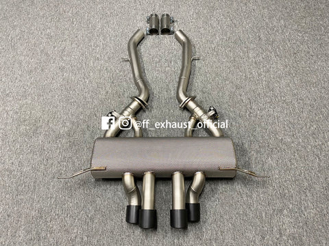 Upgrade BMW G87/G80/G82 M2/M3/M4 Axle-Back-Auspuffanlage 