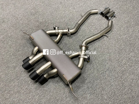 Upgrade BMW G87/G80/G82 M2/M3/M4 Axle-Back-Auspuffanlage 