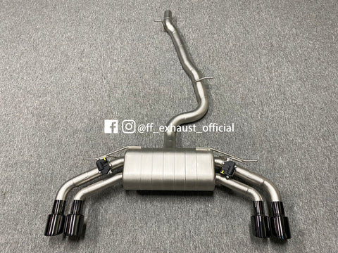 Mise à niveau du système d'échappement sport à soupapes Audi MK3 TT/TTS 8S 