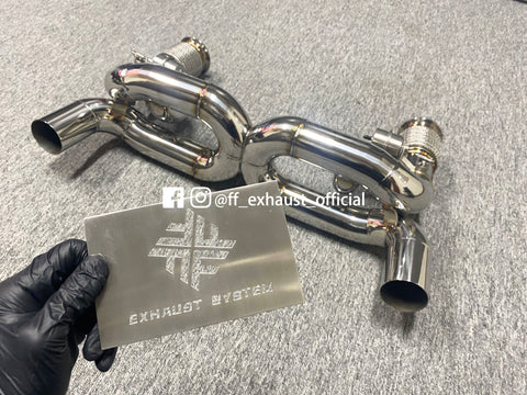 Mise à niveau du système d'échappement sport à soupapes Lamborghini Huracan Performante/EVO/STO 