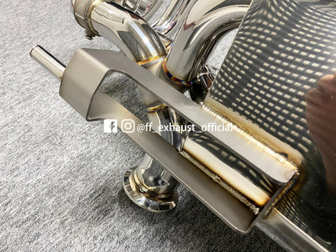 Mise à niveau du système d'échappement sport à soupapes Lamborghini Gallardo LP550-2/LP560-4/LP570-4 