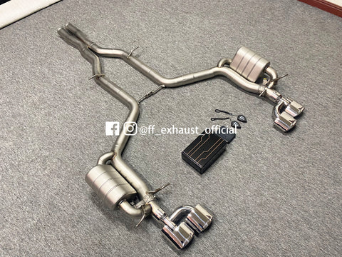 Upgrade MB AMG W204 C63/W212 E63 Ventil-Sportauspuffanlage 