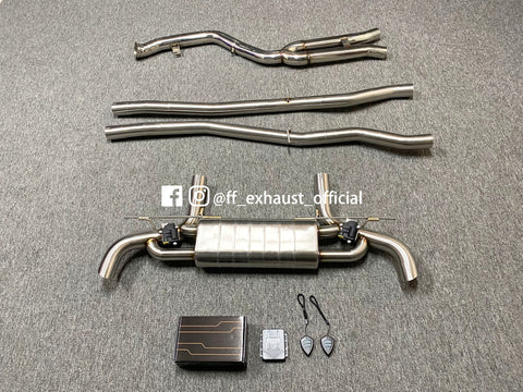 Mise à niveau du système d'échappement sport à soupapes BMW G15/G16 840i 