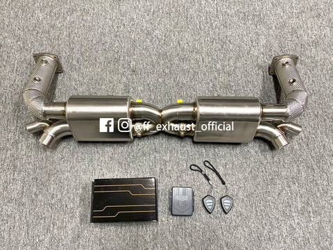 Mise à niveau du système d'échappement sport à soupapes Porsche 991.1/991.2 Turbo S 