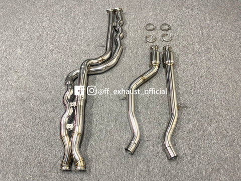 Mise à niveau du tuyau d'échappement intermédiaire de longueur égale pour BMW F80 M3 et F82 M4 S55 