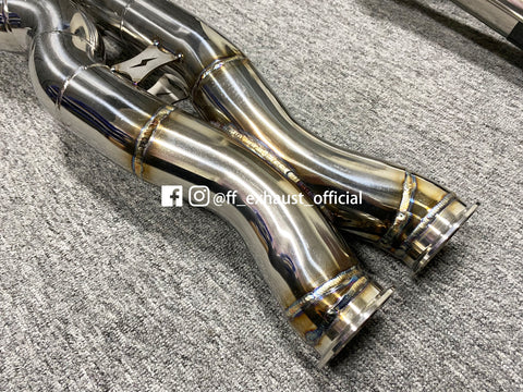 Mise à niveau du système d'échappement sport à soupapes de longueur égale pour BMW F80 M3 et F82 M4 