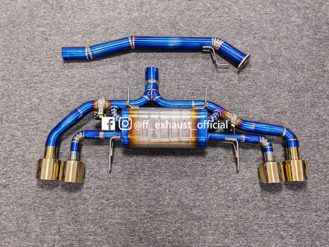 Mise à niveau du système d'échappement sport à valves en titane de la Nissan GTR R35 