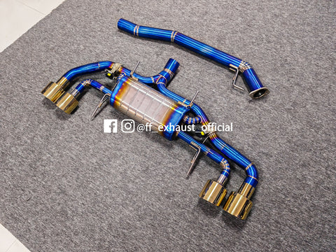 Mise à niveau du système d'échappement sport à valves en titane de la Nissan GTR R35 