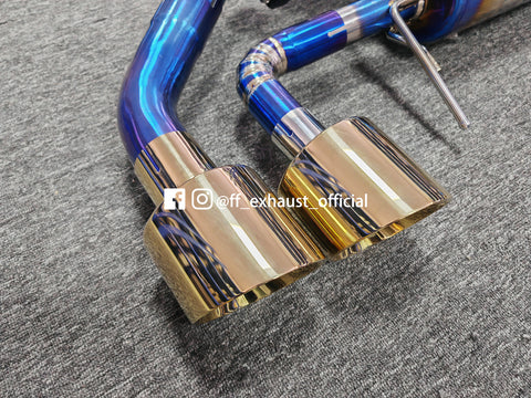 Mise à niveau du système d'échappement sport à valves en titane de la Nissan GTR R35 