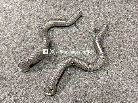 Mercedes Benz W222 S63 AMG M177 Downpipes