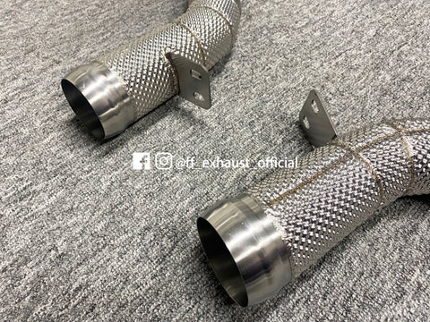 Mercedes Benz W222 S63 AMG M177 Downpipes