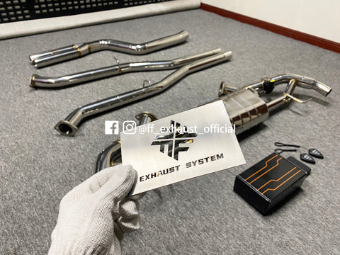BMW G05/G06/G07 X5/X6/X7 40i Valvetronic Exhaust System