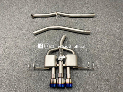 Upgrade Honda FK8/FL5 Civic Type R Ventil-Sportauspuffanlage 